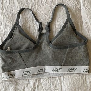 Nike Tops - Nike sports bra gray size large Nike Tops - Nike sports bra gray size large